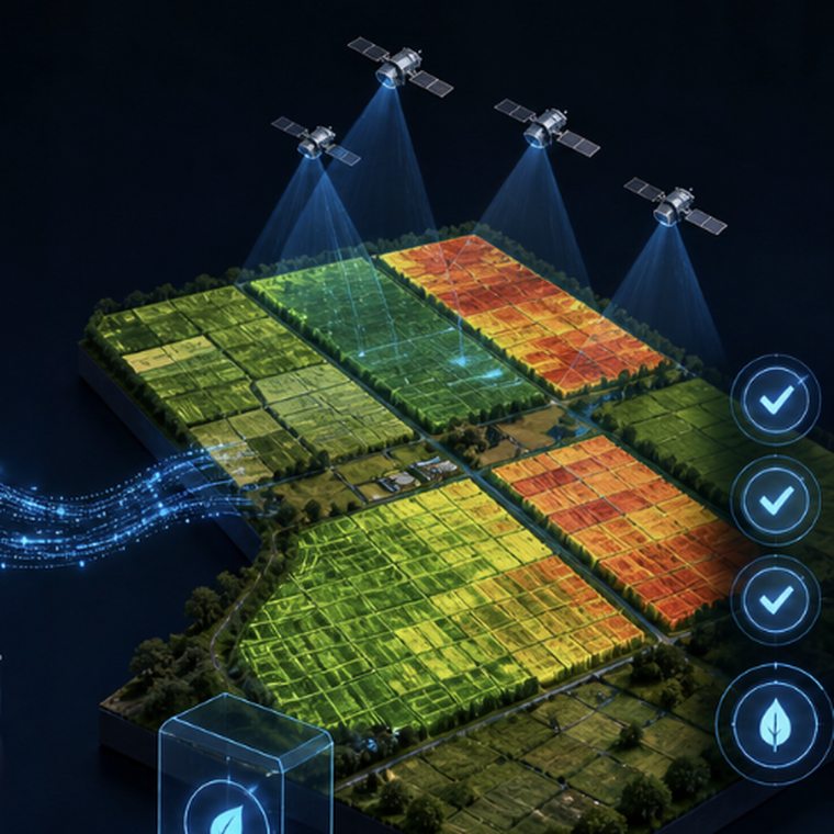 Field imagery used to verify agricultural practices